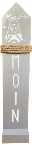 Dekoschild "Walross“